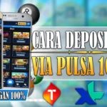 Cara Transaksi Judi Slot Deposit Pulsa Kartu Telkomsel dan Axis
